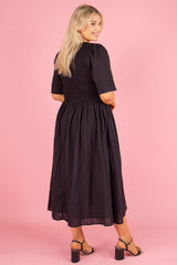 Euphemia Black Dress