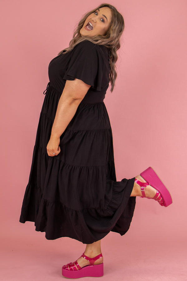 Dora Black Dress