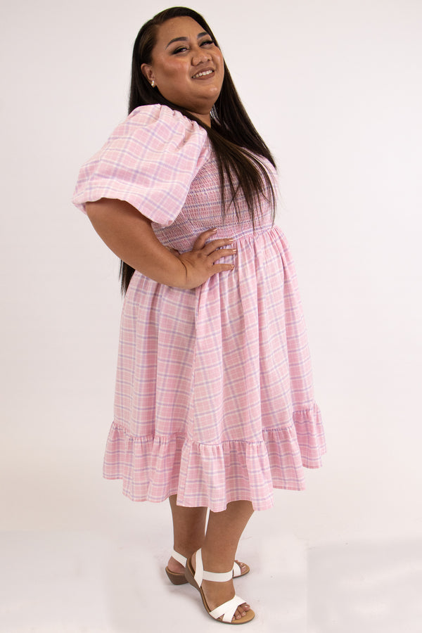 Sophia Gingham Dress