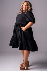 Isabelle Black Dress